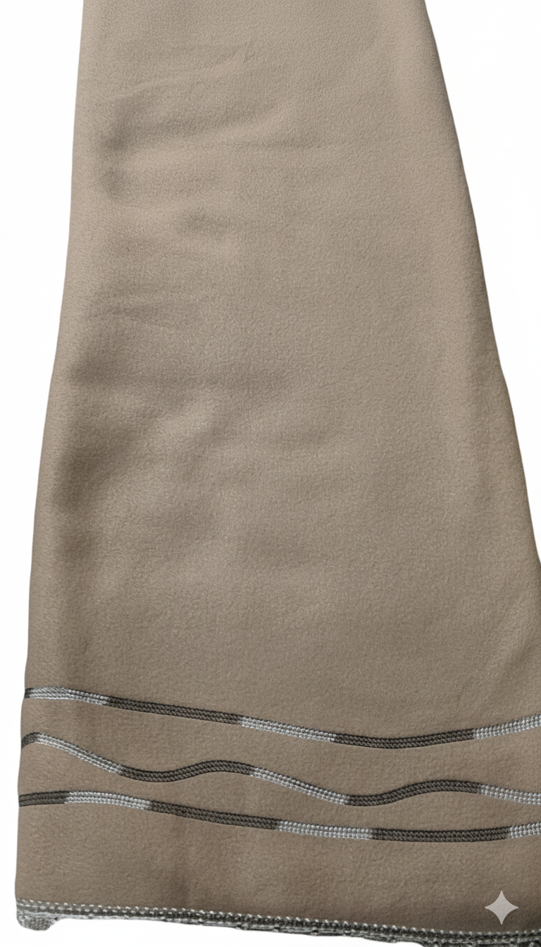 Luxury Camel Winter Fleece Fabric - Made in Kuwait, Imported