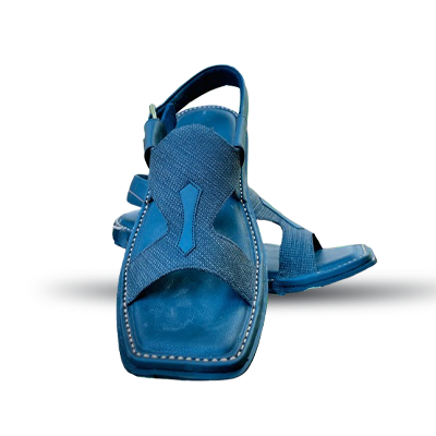 Premium Handmade Panjidar Chappal – Black | Pure Leather