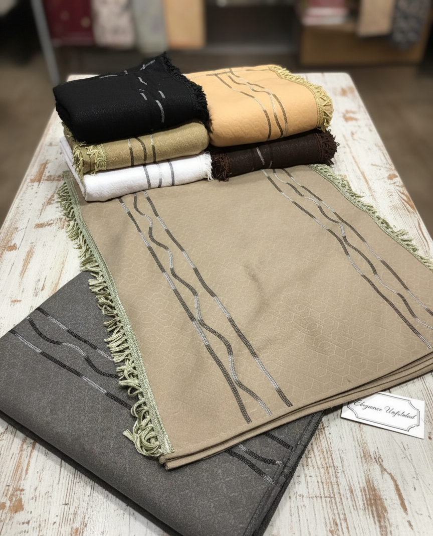 Luxury Camel Winter Fleece Fabric - Made in Kuwait, Imported